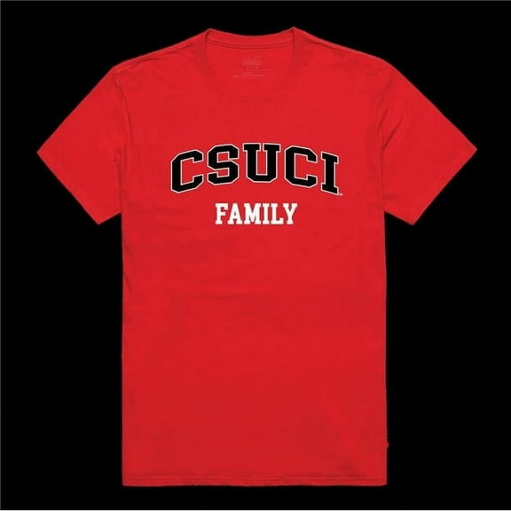 W Republic 571-204-RED-03 California State University, Channel Islands Dolphin Family T-Shirt, Red - Large
