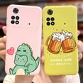 thumbnail image 4 of For Xiaomi Poco M4 Pro 4G Case New Fashion Cartoon Cover Soft Silicone Phone Case For Xiaomi Poco M4 Pro PocoM4 5G Fundas Bumper Yellow 1765 For Poco M4 Pro 4G, 4 of 6