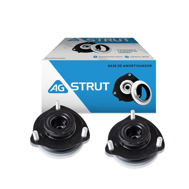 Bases de Amortiguador AG para Auto Delantero para Honda Civic 2008 a 2012 2 Piezas Nuevas