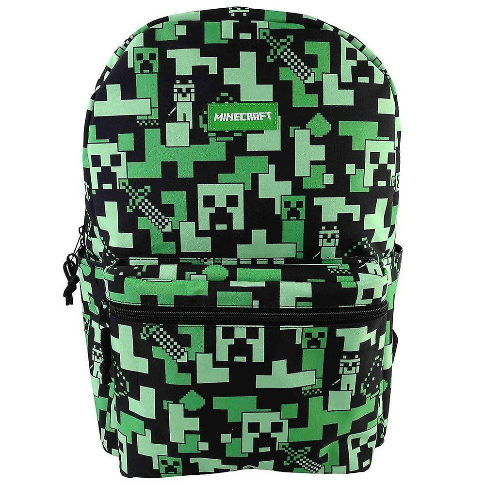 Minecraft creeper school bag deals