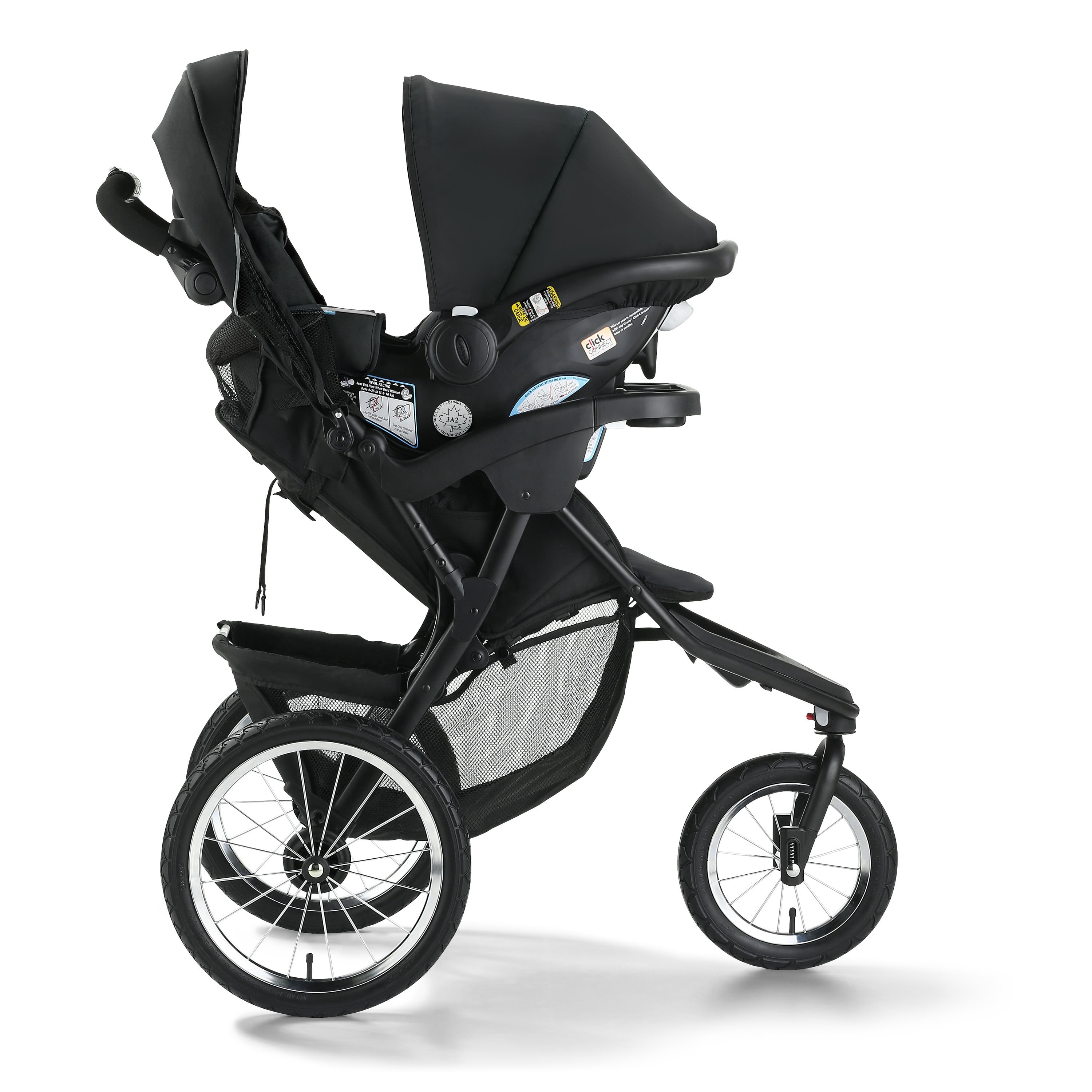 Système de voyage Graco Trax Jogger 2.0, Gotham