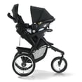 thumbnail image 3 of Graco Trax Jogger 2.0 Travel System, Car Seat and Stroller Combo, Gotham, 3 of 3