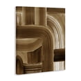 thumbnail image 4 of Stupell Industries Brown Curved Paint Strokes Abstract Painting Gallery Wrapped Canvas Art Print Wall Art, 36 x 48, 4 of 8