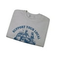 thumbnail image 3 of Support Your Local Street Cats Funny Raccoons Sweatshirt Fun Raccoon Shirt, 3 of 7