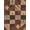 Brown Beige Multicolor, Pattern 3, variant on ODIKA Patchwork Spotted Geometric Interlocking Stripe Motifs Round for Home Office, Gaming Room, Under Desk, Non-Slip Chair-Friendly