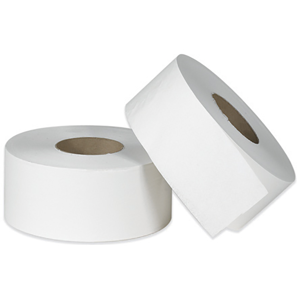 Advantage 1Ply Jumbo Toilet Tissue 3.7" x 2000' White 12/Case TT1JT