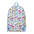 thumbnail image 5 of Butterfly Lovers School Backpack with Colorful Floral Pattern – Lightweight Travel Bag with Oxford Durable Material, Large Capacity, Anti-theft Features for Students, Teens, and Women, 5 of 5