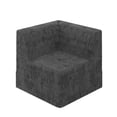 thumbnail image 2 of Corner sofa Compressed Sectional Sofa Modern Minimalist Style Corduroy Couch, Sleeper Sofa for Living Room, Bedroom, Comfy Compressed Sofa Couch Space-Efficient Design-GRAY, 2 of 7