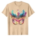 thumbnail image 2 of Tops para hombre, blusas y camisas de manga corta con cuello redondo para hombre, camisetas casuales con estampado de moda para hombre, blusa de manga corta, blusa de poliéster para hombre., 2 of 5