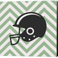 thumbnail image 1 of Eat Sleep Play Football - Green Part III by Sports Mania, Canvas Wall Art, 1 of 1