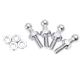 thumbnail image 4 of Unique Bargains 4Set 10mm Car Gas Strut Ball Studs Silver Tone for Gas Struts Shock, 4 of 5