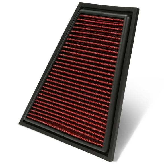 DNA Motoring AFPN-035-RD For 2013 to 2015 BMW X1 / Z4 / 528i 2.0T Reusable & Washable Replacement High Flow Drop-in Air Filter (Red) 14