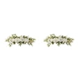 thumbnail image 3 of Flor artificial Yuarrent Banquete interior Decoración Blanco 2piezas, 3 of 6