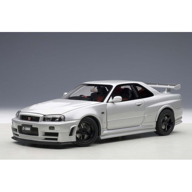Nissan Skyline Nismo R34 Gt R Z Tune Z Tune Silver 1 18 Diecast Car Model By Autoart Walmart Com Nissan Skyline Nismo R34 Gt R Z Tune Z Tune Silver 1 18 Diecast Car Model By Autoart Walmart Com