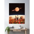 thumbnail image 2 of Space Lovers Poster Wall Art, Modern Wall Decor, 12x18 UNFRAMED, 2 of 3