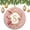 pattern-2, variant on Monogram S with Pink Flowers Ceramics Ornaments Floral Monogram Letter 3" Ceramic Christmas Ornament Collectible Present Gift Xmas Tree Decoration Gifts for Women Men On Christmas