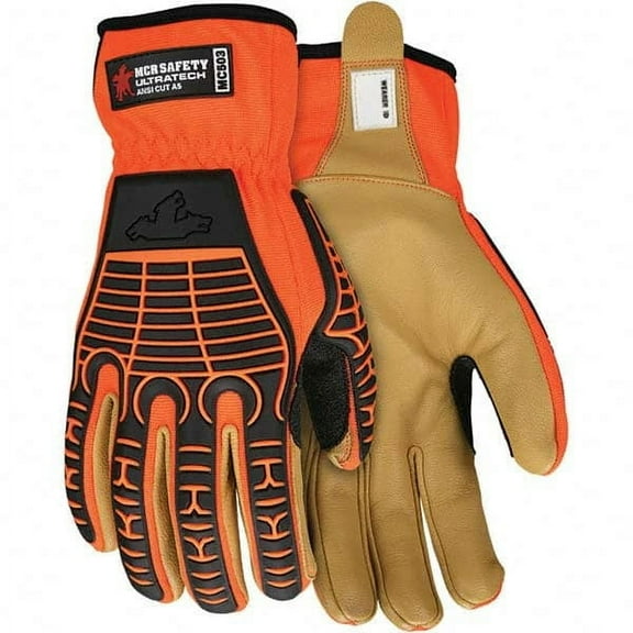 Mcr Safety Cut Resistant Gloves,Sz L,10-3/4" L,PR MC503L