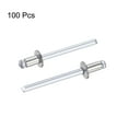 thumbnail image 4 of Unique Bargains Rivets Aveugles en Acier Inoxydable 304 Diamètre 6mm Longueur Lot de 100, 4 of 4