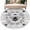 Light Gray, variant on Area Rug 2 x 3 Ft, Vintage Bees Crowns Indoor Accent Bathroom Rugs for Kitchen/Laundry Room, Retro Leaves Rings Gray Wooden Washable Non-Slip Runner Floor Mat for Entryway, Living Room