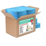 PetsWorld 23x36 Extremely Strong Puppy Training Pads 50 Count