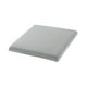 thumbnail image 5 of Cojín cuadrado para silla con base antideslizante para meditación en interiores y salas de estar. Gris claro, 5 of 9