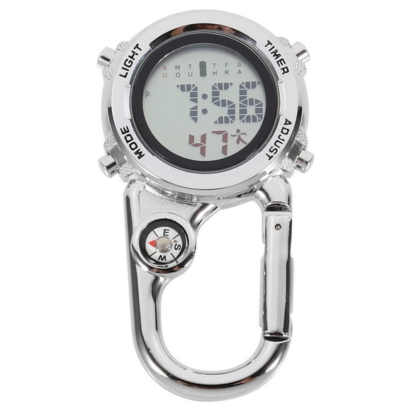 1pc Multi-purpose Carabiner Watch Practical Pocket Watch for Outdoor Climbing