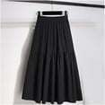 thumbnail image 5 of HomeGardon Maxi Skirts for Women Long Skirts Summer Womens High Waist Skirt Mid-Length A-Line Skirt with Elastic Waist,M-XXXXXXL, 5 of 6