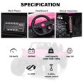 thumbnail image 3 of VOLTZ TOYS 2-Seater 24V Kids Ride On UTV - Realistic Off-Road Dune Buggy with EVA Tires, Spring Suspension, Remote Control & Music - Pink, 3 of 7