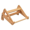 thumbnail image 4 of KAKOWELY Notebook Stand Riser 1pc Height Adjustable Notebook Stand Wood Laptop Storage Shelf (Wood Color)10.63"X9.45"X4.13", 4 of 5