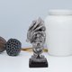 thumbnail image 3 of El Silencio Es Estatuilla Del Arte Del Oro, Estatua Antideslizante Ampliamente Utilizada De La Cara Del Arte De La Decoración Para La Estantería, 3 of 8