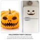 thumbnail image 2 of 6 hojas de calcomanías de halloween party photo soporte sonriente calabaza fondo de pared calcomanías, 2 of 5