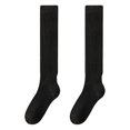 thumbnail image 5 of Yuanlong Womens Stockings Solid Ruched Slouchy Knit Stretchk Mid-Calf Socks Comfort Casual Daily Home Lady Slouch Socks, 5 of 6