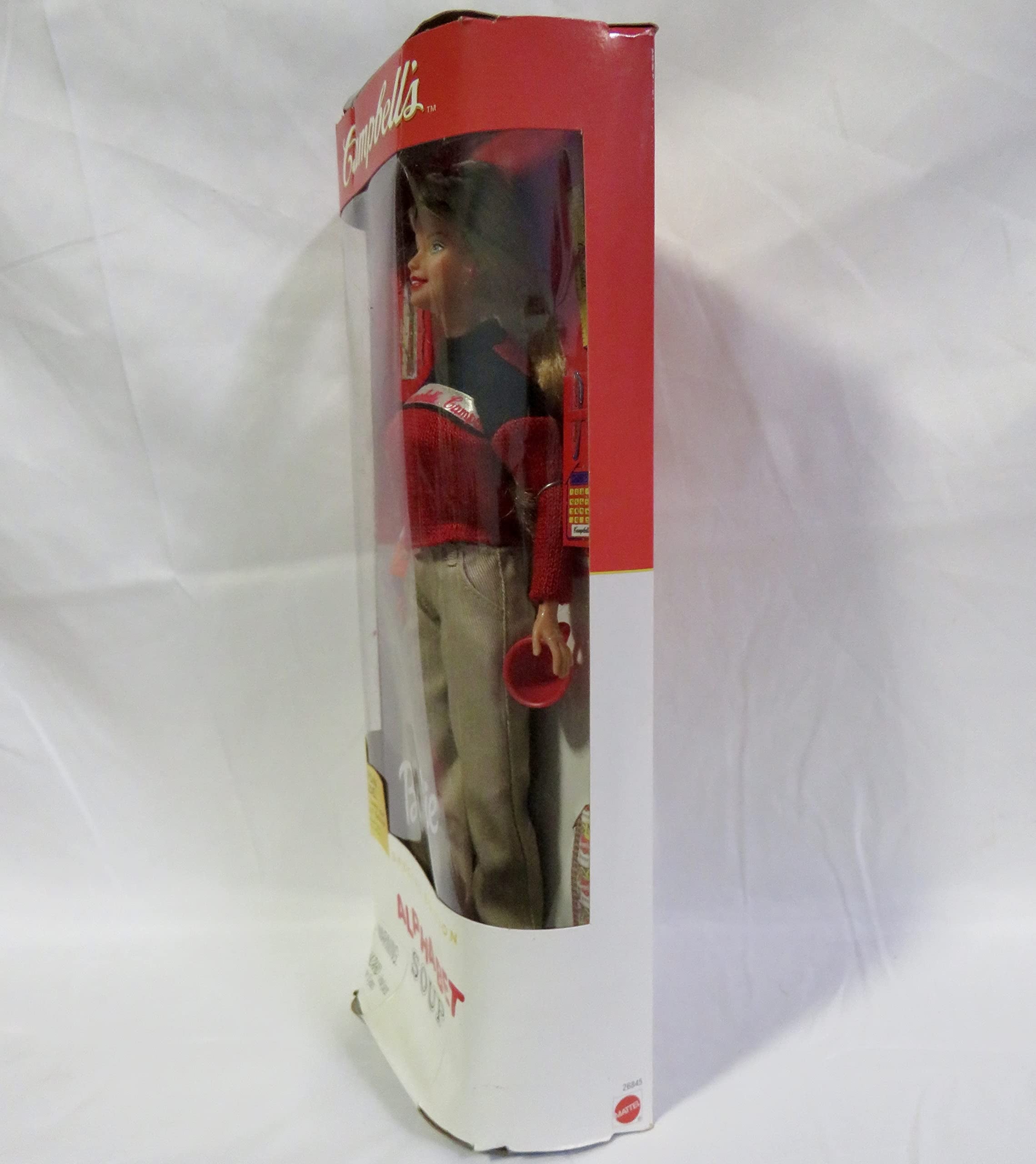 Campbell's Alphabet Soup Barbie Doll Special Edition 1999 Mattel 26845