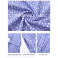 thumbnail image 3 of JWD Womens Robe Long Knit Bathrobe Lightweight Soft Robes Ladies Bath Robe, 3 of 8