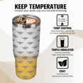 thumbnail image 4 of 30 oz Bee Tumbler with Handle Gifts for Bee Lover 30oz Stainless Steel Travel Cup Mug Water Bottle, 4 of 6