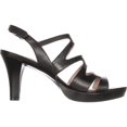 thumbnail image 4 of Womens naturalizer Pressley Platform Strappy Dress Sandals, Black, 4 of 6