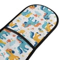 thumbnail image 2 of Dailycode Double Sided Oven Mitt with Loop Heat Resistant Kitchen Long Potholders 7" x 35" Baby Unicorns and Brid, 2 of 6