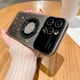 thumbnail image 4 of Funda De Teléfono De Carga Magnética De Gran Ventana De Polvo De Flash Suave De TPU Para iPhone 11 14 13 12 Pro Max 14Plus Logo Agujero De La Cámara Portection A Prueba De Golpes Silicona, 4 of 4