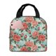 thumbnail image 1 of Disketp Rose Flowers Bolsa Térmica para Almuerzo para Hombre y Mujer, Ideal para Trabajo, Senderismo y Picnic, 1 of 8