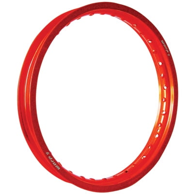 Warp 9 Rim - Rear 36 Spoke Hole, 19 x 2.15 Orange for Yamaha YZ250 1989-2018
