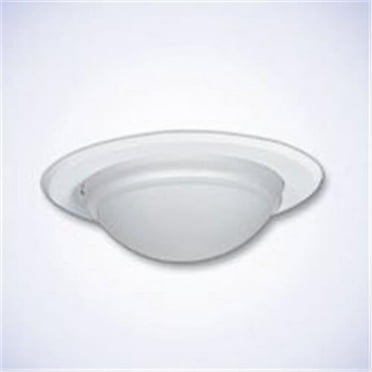 Halo 5054PS 5 Inch Dome Lens Shower Light Trim Round White Ring