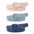 thumbnail image 6 of 2024 New Macaron Plain Pin Buckle Belt Women's High-end Dress Versatile Decorative PU Belt, 6 of 14