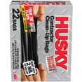 thumbnail image 3 of Husky 42 Gal Flap Tie 22 Ct Black Contractor Bag, 3 of 5