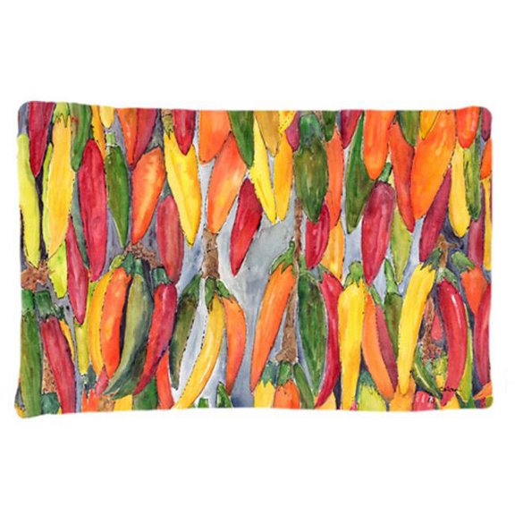 20.5 x 30 in. Hot Peppers Moisture Wicking Fabric Standard Pillow Case