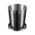 thumbnail image 1 of Stainless Steel Folding Cup Camping Cookware Retractable Cup Camping Utensils, 1 of 10