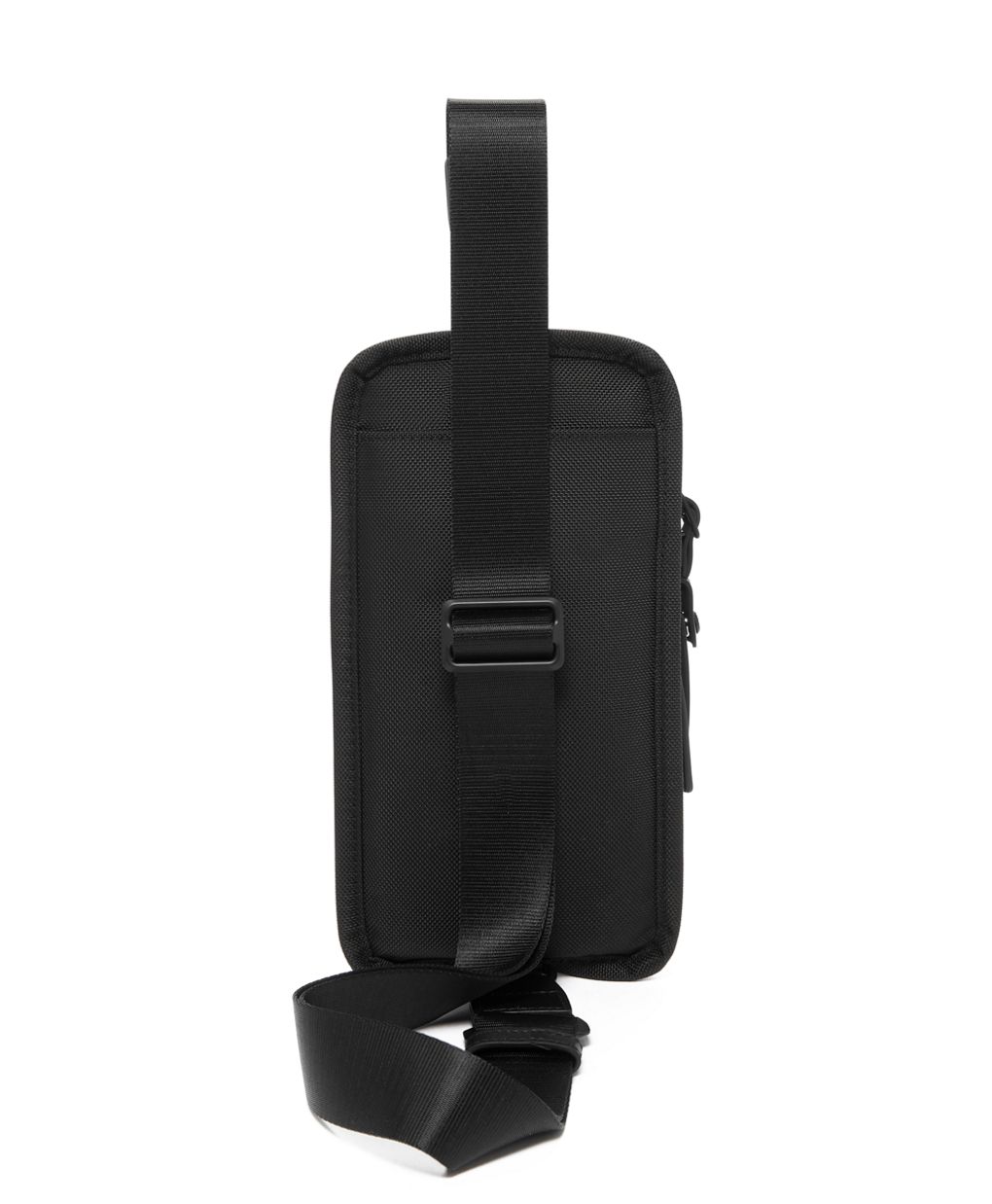 Hue & Hold Alpha 3 Series Men's Compact Sling Ballistic Nylon Sling Bag, Black
