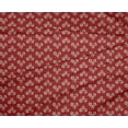 thumbnail image 4 of oneOone Polyester Lycra Red Fabric Chevron Bandhani Fabric For Sewing Printed Craft Fabric By The Yard 56 Inch Wide, 4 of 4