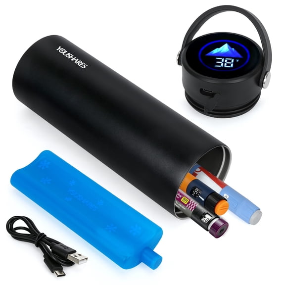 YOUSHARES Insulin Cooler Travel Case for GLP-1 pens