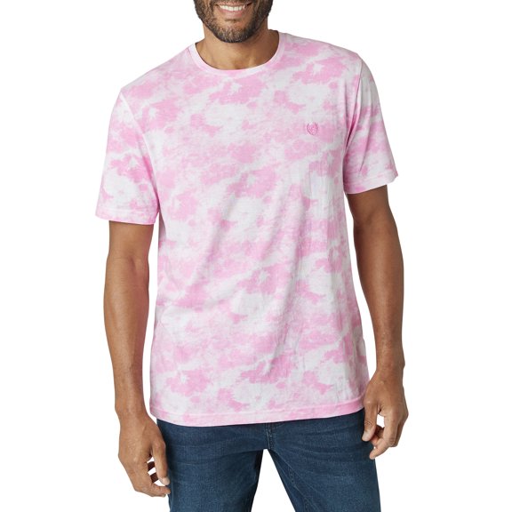 Chaps Men's Fashion Print Tee with Short Sleeves