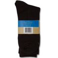 thumbnail image 4 of Calcetines de vestir XXL Classic para hombre, talla 15-18, paquete de 3, negros, 4 of 8